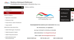 Desktop Screenshot of bip.pk-kruszwica.pl